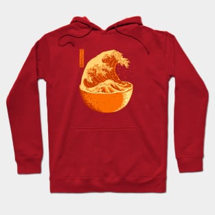 The Great Wave of Orange Juice Hoodie